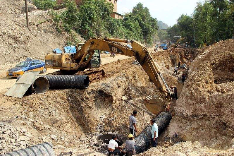 敘永縣兩河鎮污水管網災后重建工程